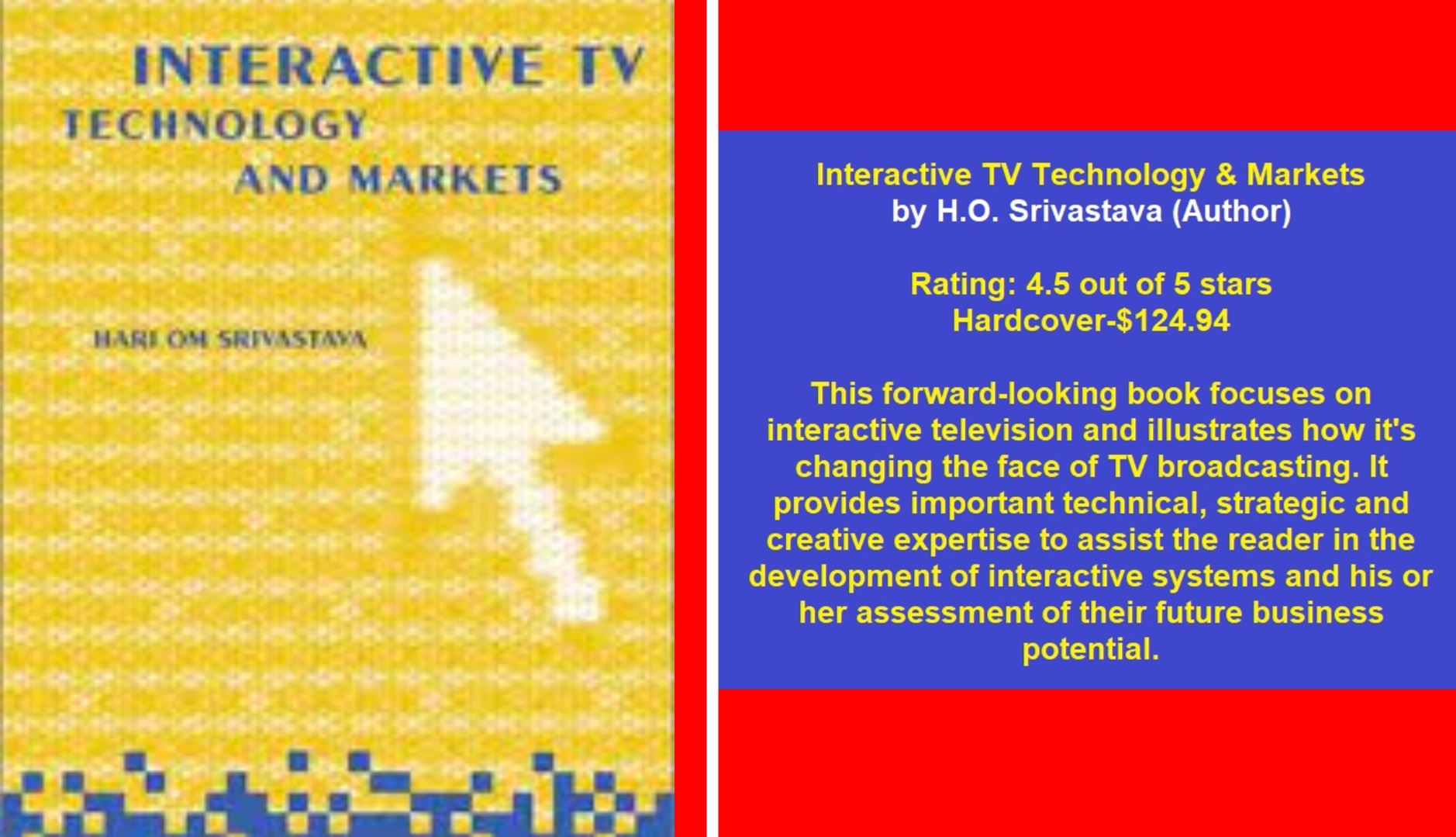 Interactive TV Technology and Markets Details